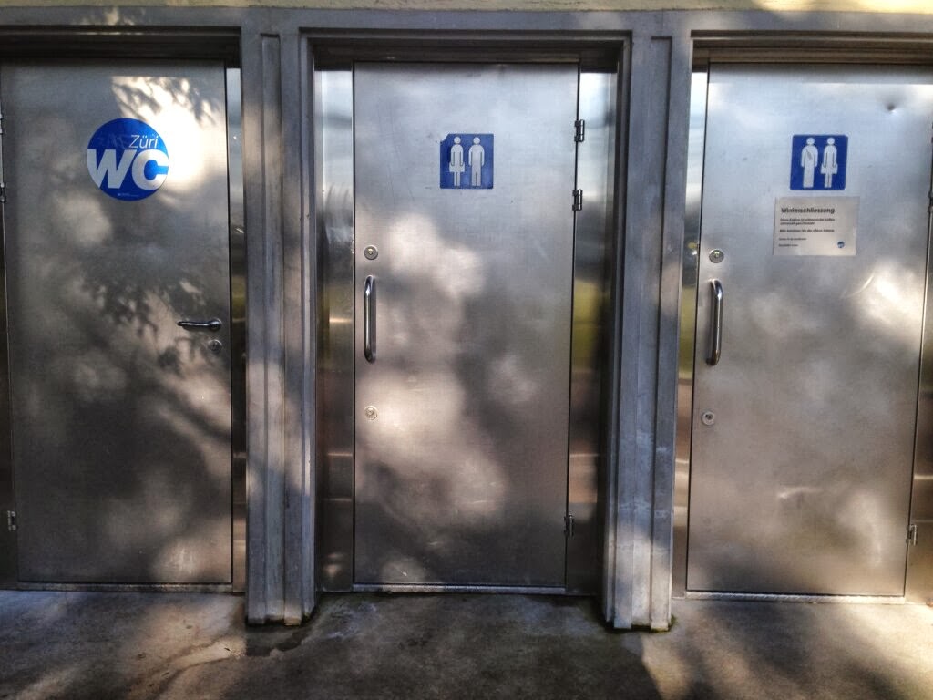 Gender Neutral Toilets in Switzerland Öffentliche Toiletten in