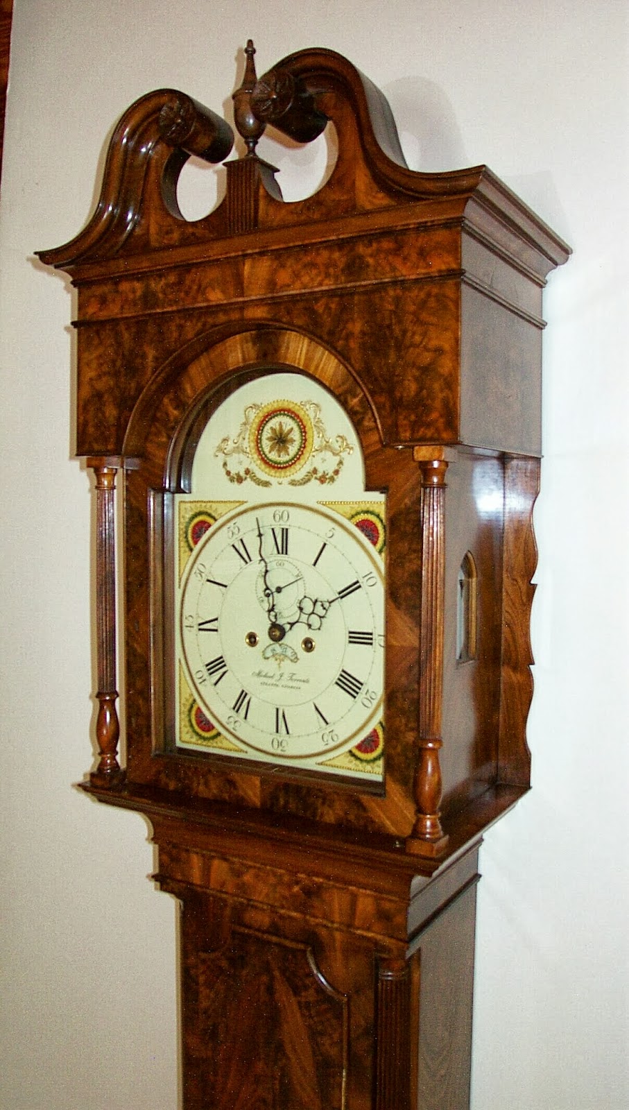 Contemporary Makers Thomas Jefferson Tall Clock by Mike Torrente