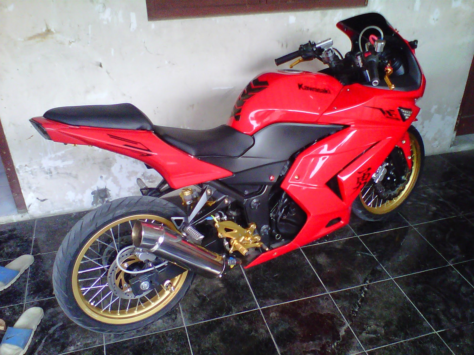 terbaru ninja 4 tak modifikasi velg ruji terbaru ninja 4 tak modifikasi velg ruji