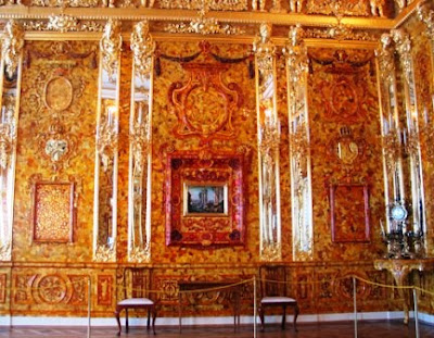 La Sala o Cámara de Ámbar (Old Amber Room)(Rusia).