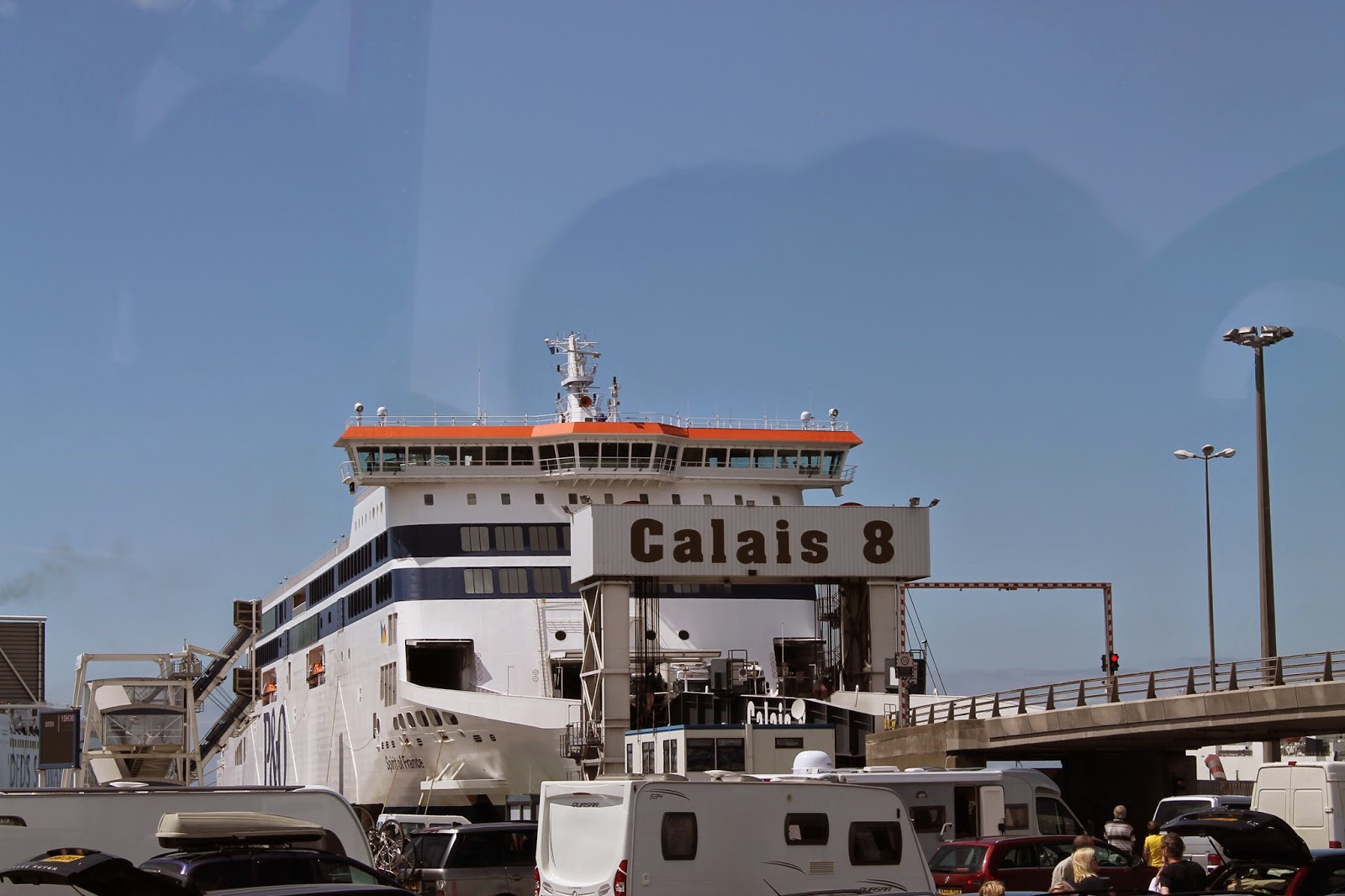 The Tourist's Logs Dover to Calais Ferry Crossing