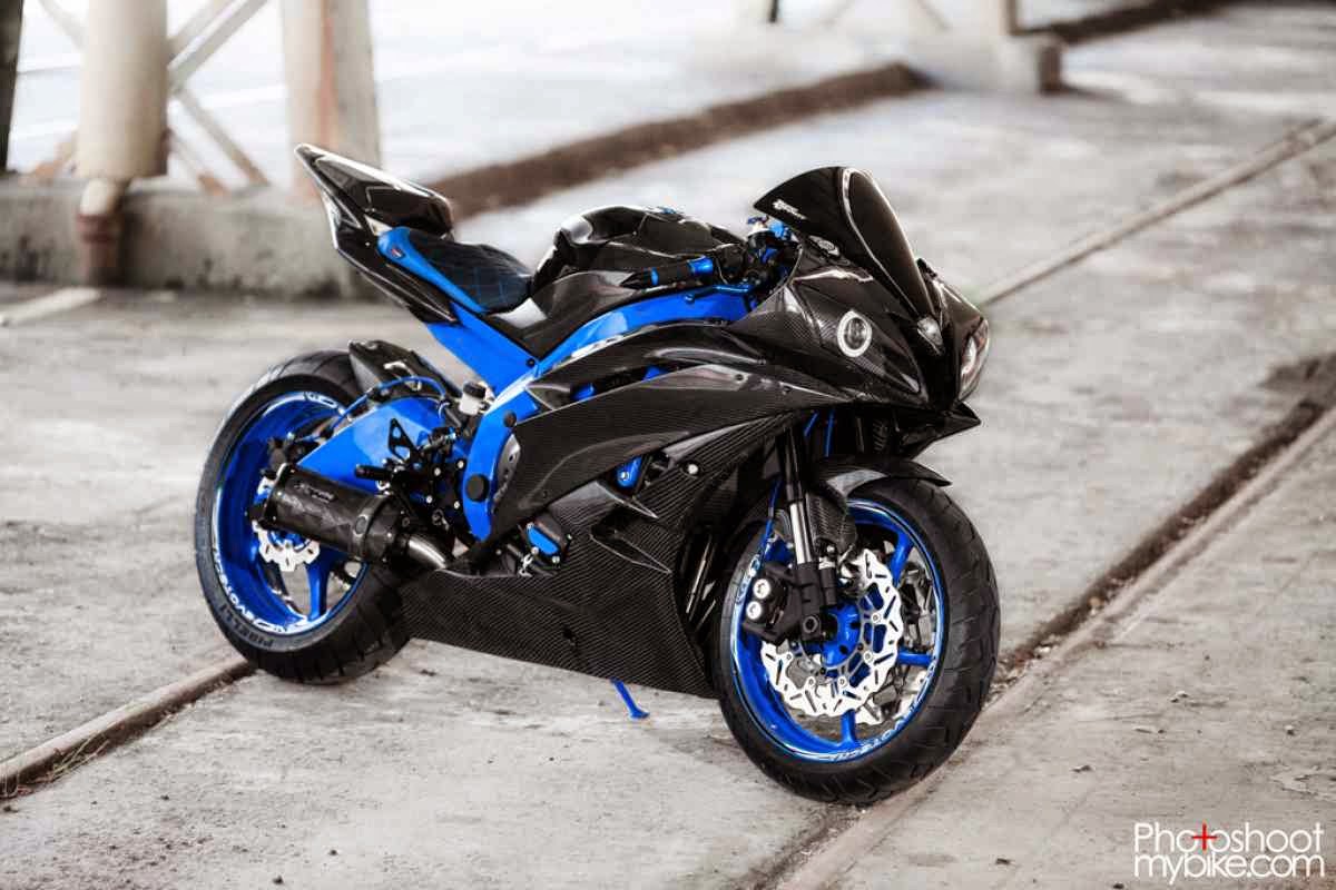 Modifikasi Motor Yamaha YZF R6 2007