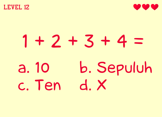 Parampaa Land Jawaban Quiz Parampaa Level 12