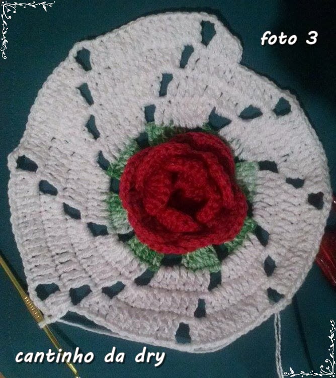 Caminho De Mesa De Croche Espiral Croches Da Dry Pap Caminho De Mesa Espiral Com Rosetas Caminho De Mesa Espiral Flor De Crochet
