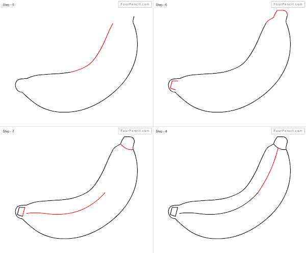 How to draw Banana - slide 2