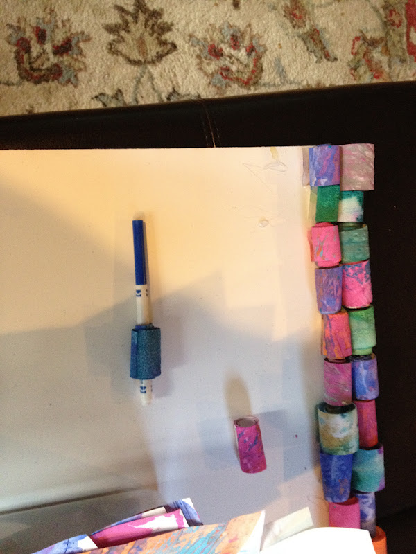 Mrs. Goff's PreK Tales Rolled Paper Collaborative Collage