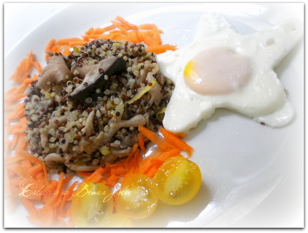 Receitas do Caldeirão Risoto de 3 quinoas + 3 cogumelos