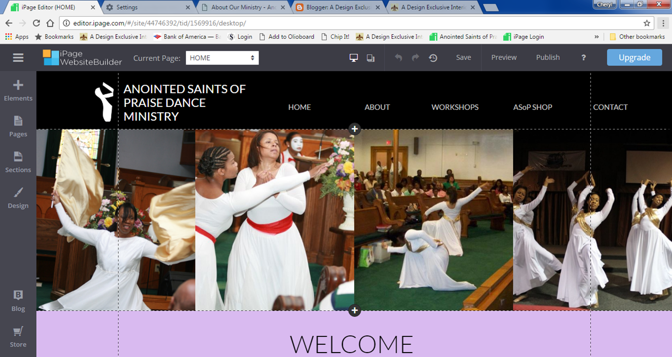 Dance Ministry Site