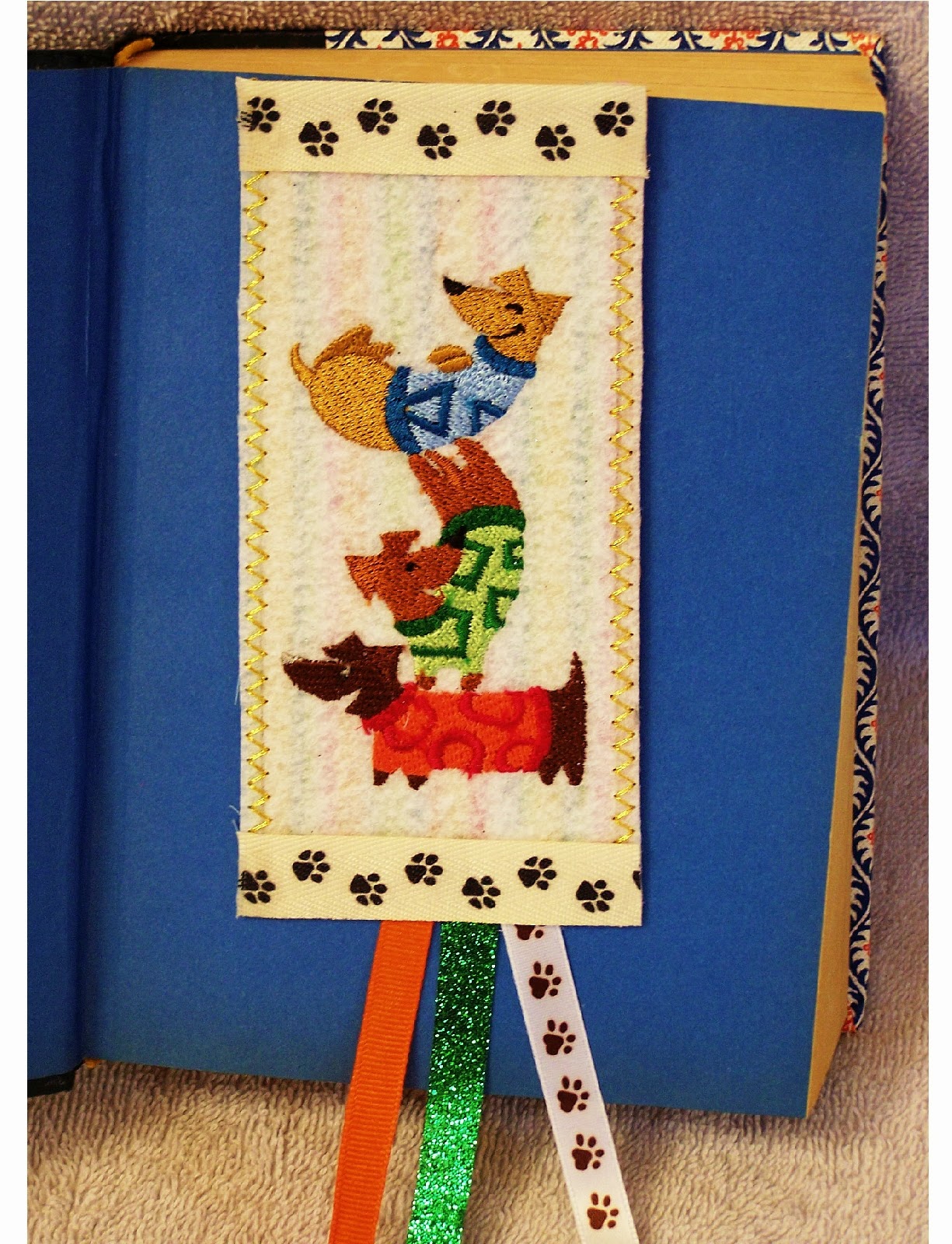 Be True Crafts 15 Embroidered Bookmarks