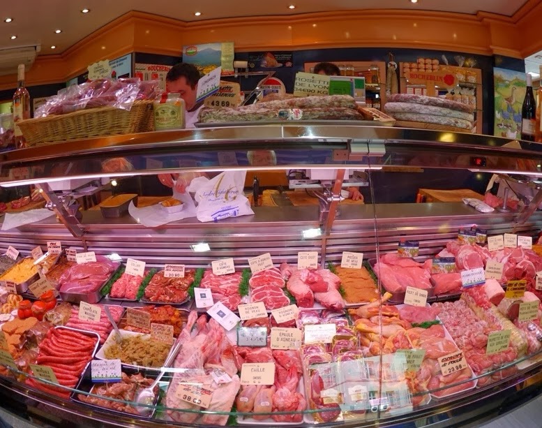 mugofstrongtea What is it like to shop at a French butchery shop?