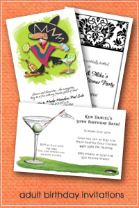  Shop Adult Birthday Party Invitations