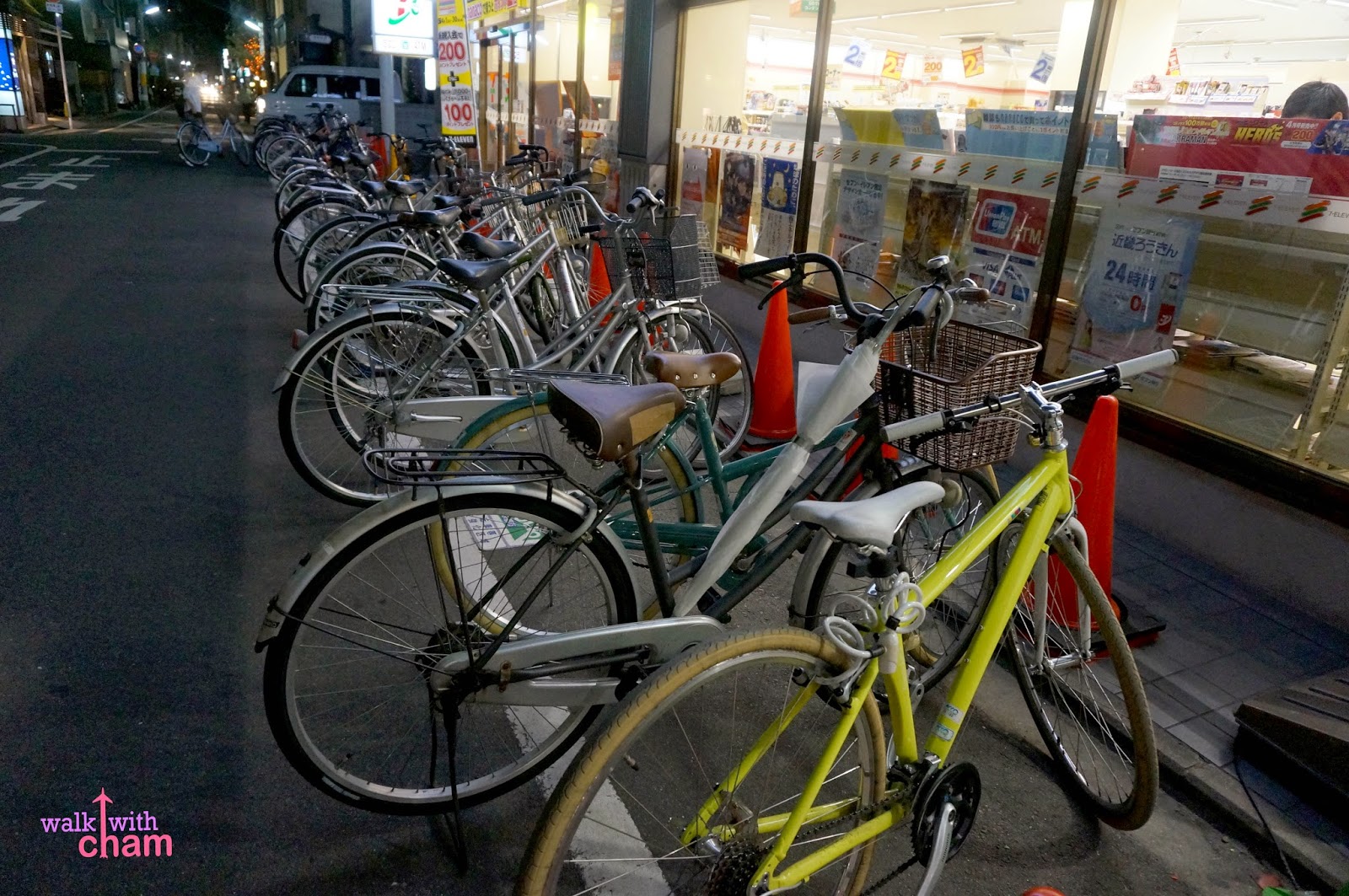 Walk with Cham Biking around KYOTO JAPAN