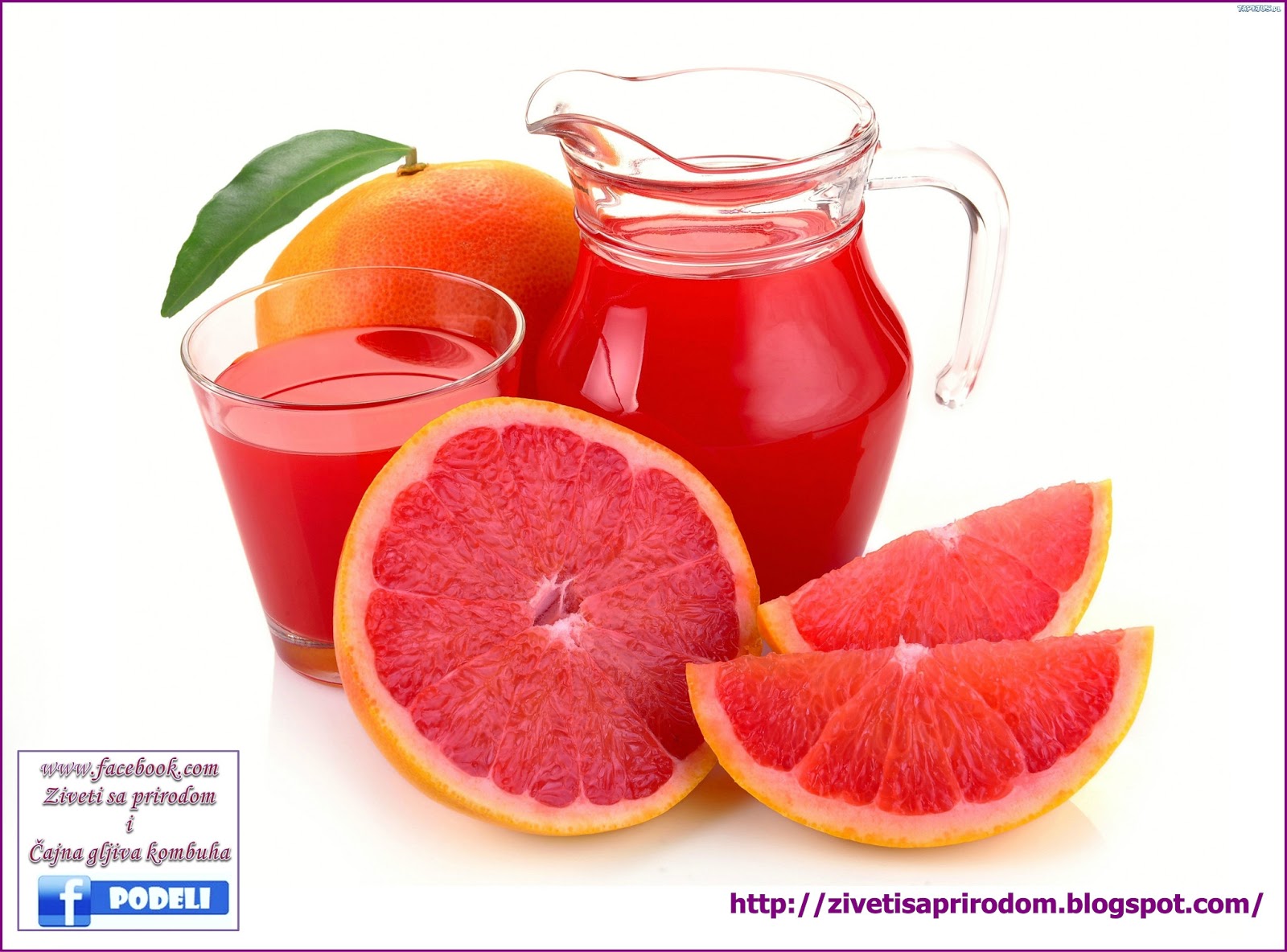 Ziveti sa Prirodom Grejpfrut