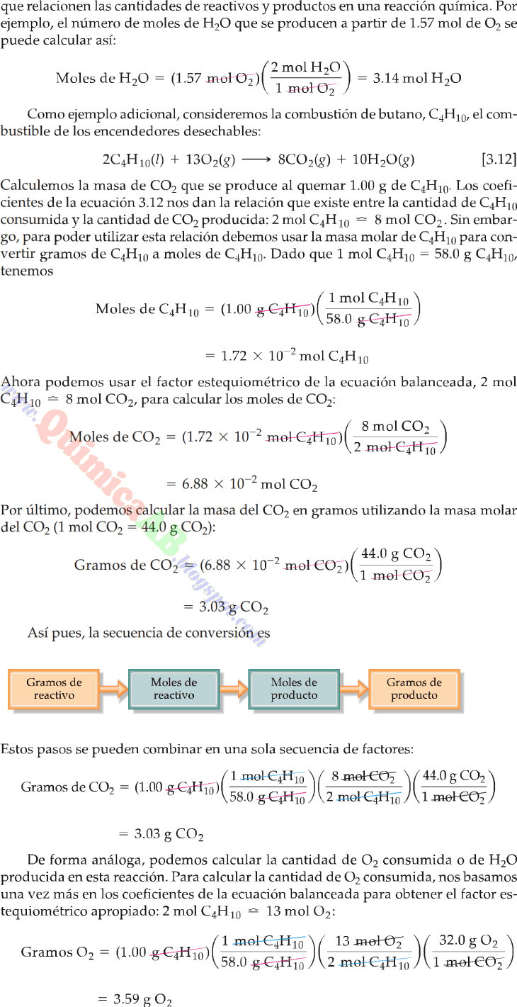Quimica Paso A Paso Informacion Cuantitativa A Partir De Ecuaciones Balanceadas Teoria Y Ejercicios Resueltos