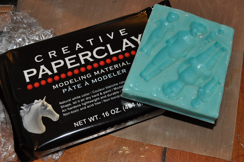 Creative Paperclay® air dry modeling material: Creative Paperclay® and  Articus Studio Molds!