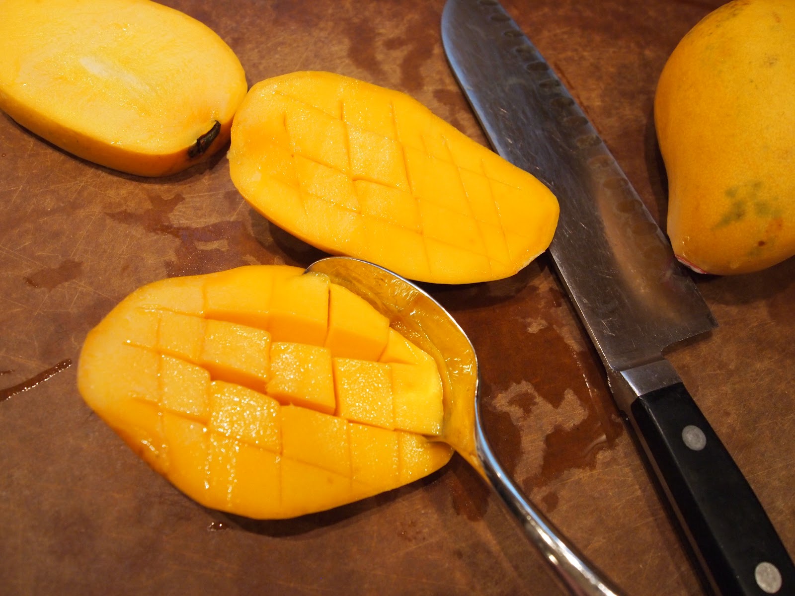 champagne mangoes are just superior mango salsa lunch variety