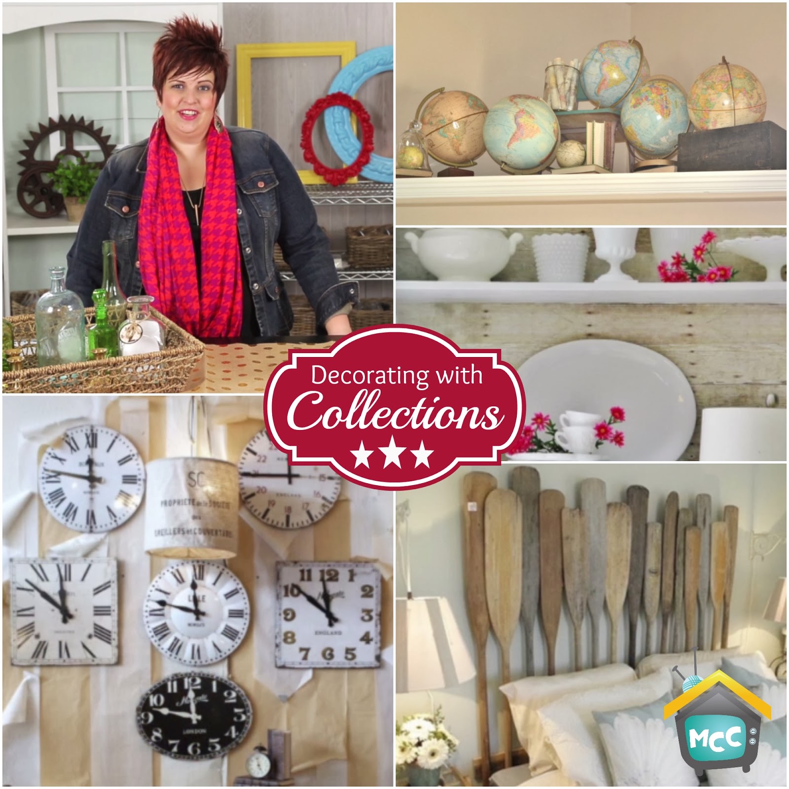 My Craft Channel Oct. 25th Sassy Style Decorating with Collections