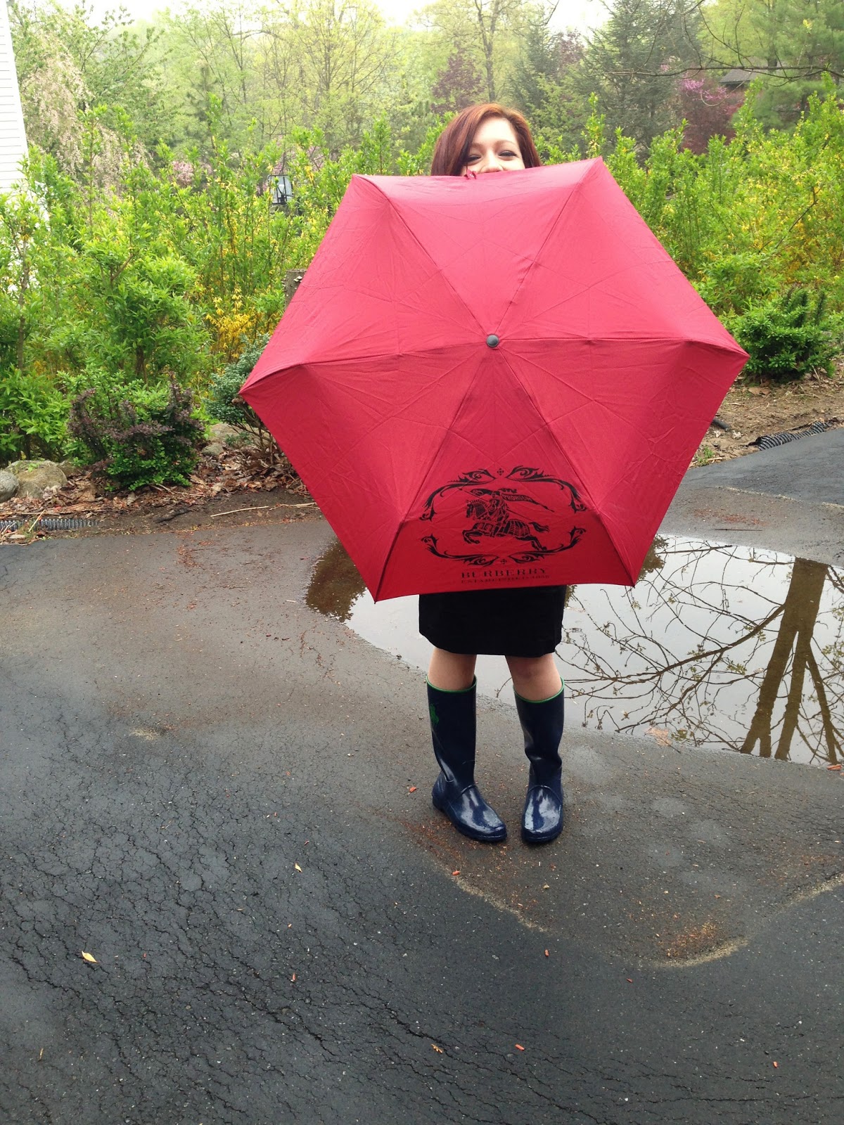 You can stand under my umbrella ella ella ey Jersey Girl, Texan Heart