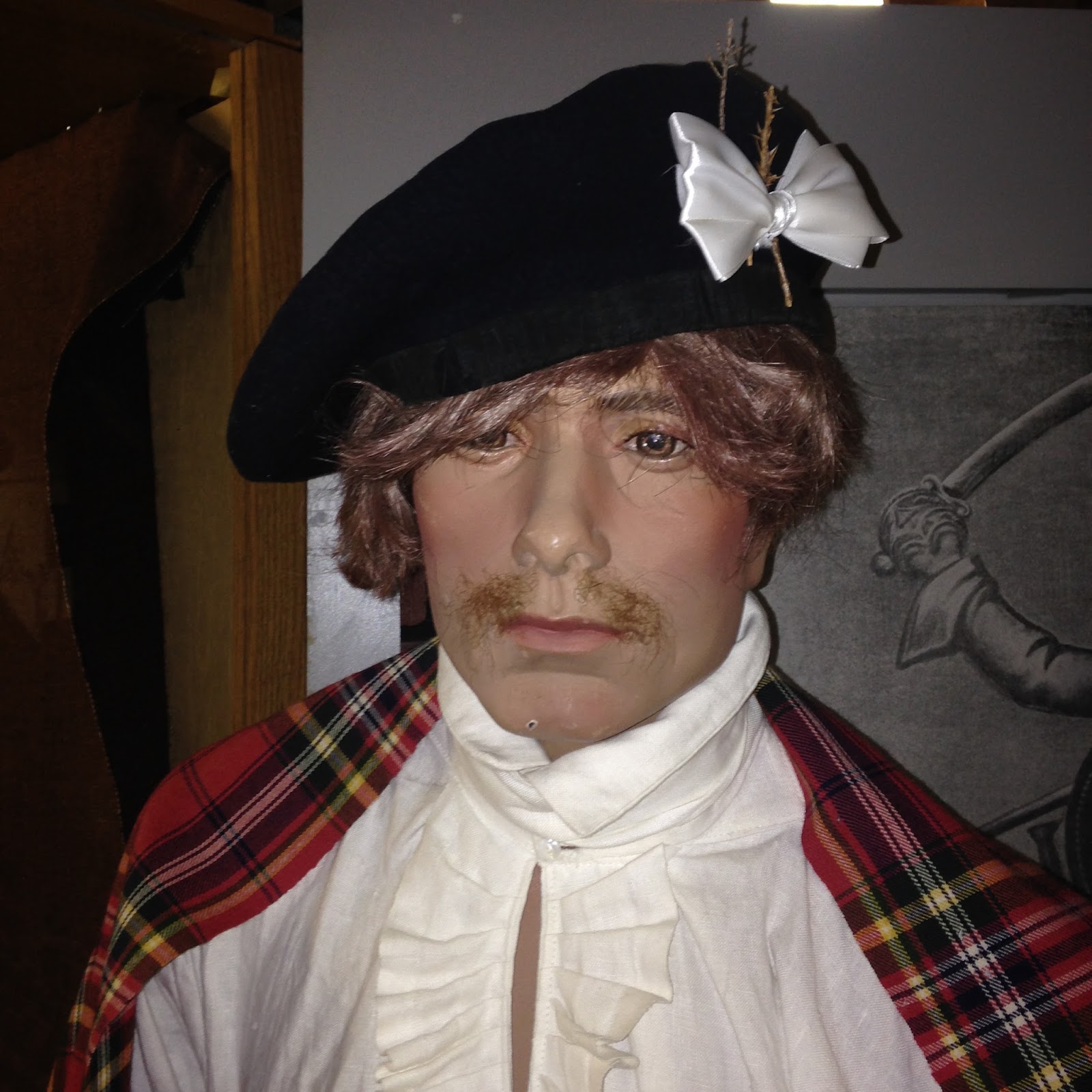 The Carpetbagger Bomb Shelter Full of Mannequins The Scottish Tartan