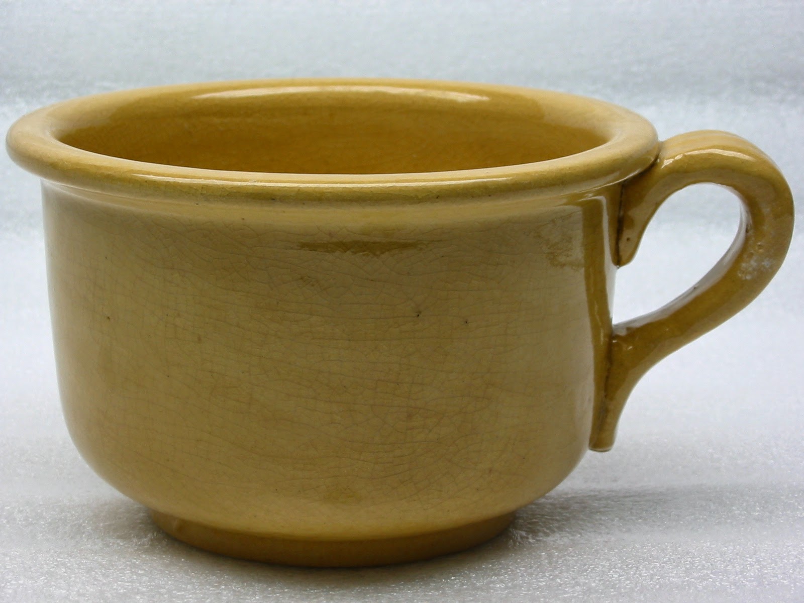 Miniature Novelty Chamber Pot with Poo Unknown Pottery