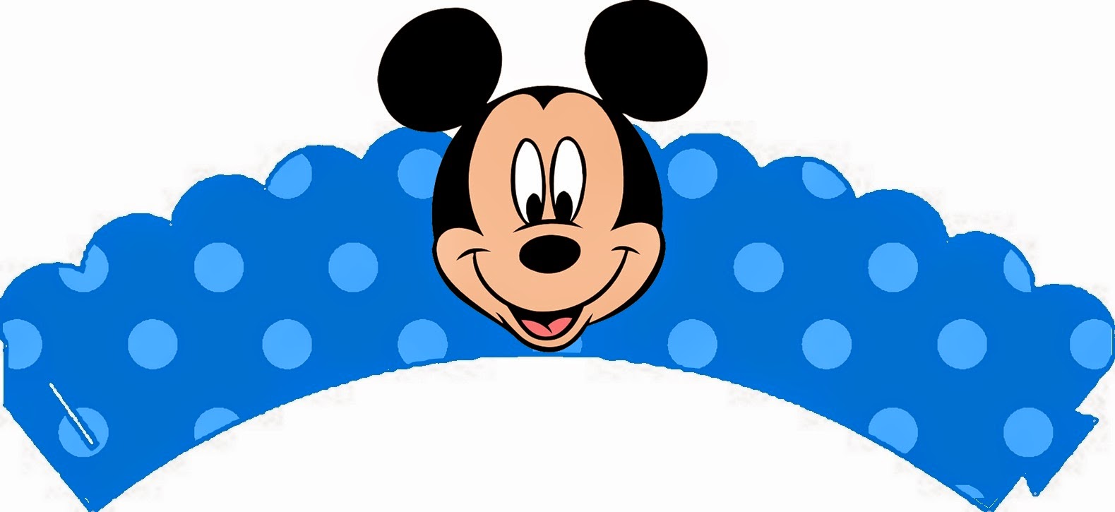 Fazendo a Propria Festa KIT DE PERSONALIZADOS TEMA MICKEY MOUSE AZUL