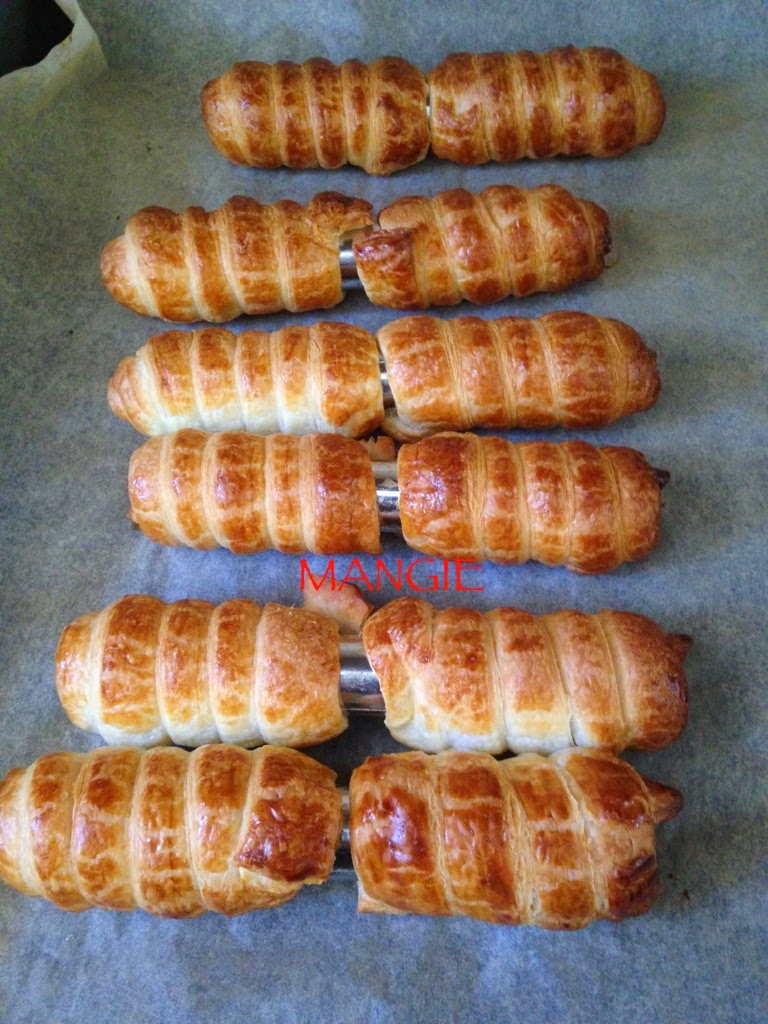 Canutillos horneados Canutillos horneados