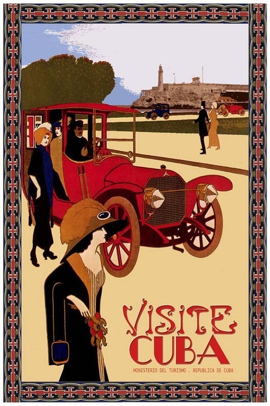 Vintage Cuba Travel Posters vintage everyday