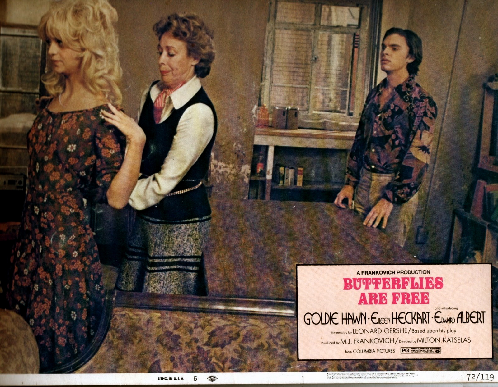 cult film freak BUTTERFLIES ARE FREE