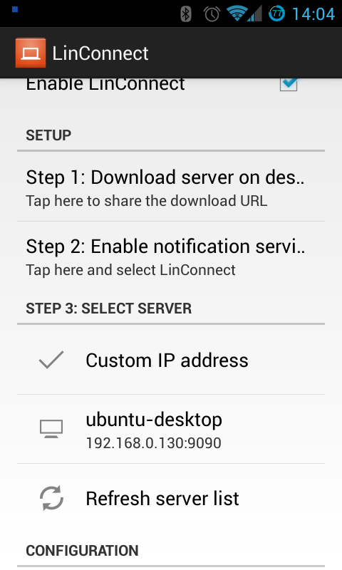 LinConnect Android