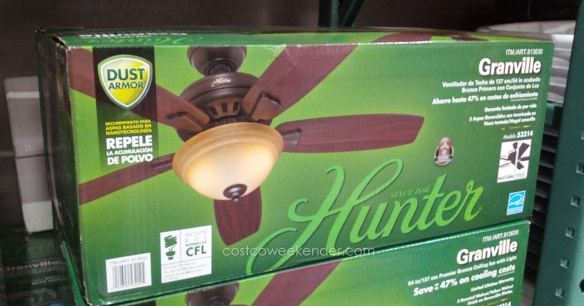 Hunter Granville 54 Ceiling Fan Costco Weekender