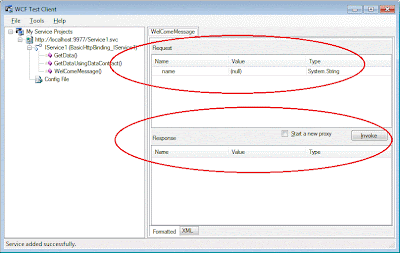 WCfTestClient Request