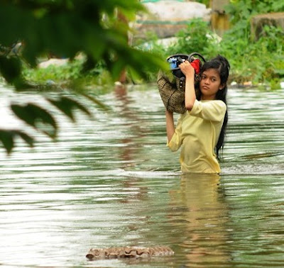 Banjir Setinggi 50 Meter Genang Kota Denpasar