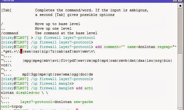 Tutorial Bandwidth Mikrotik : Limited Download, Unlimited Browsing Menggunakan Layer 7