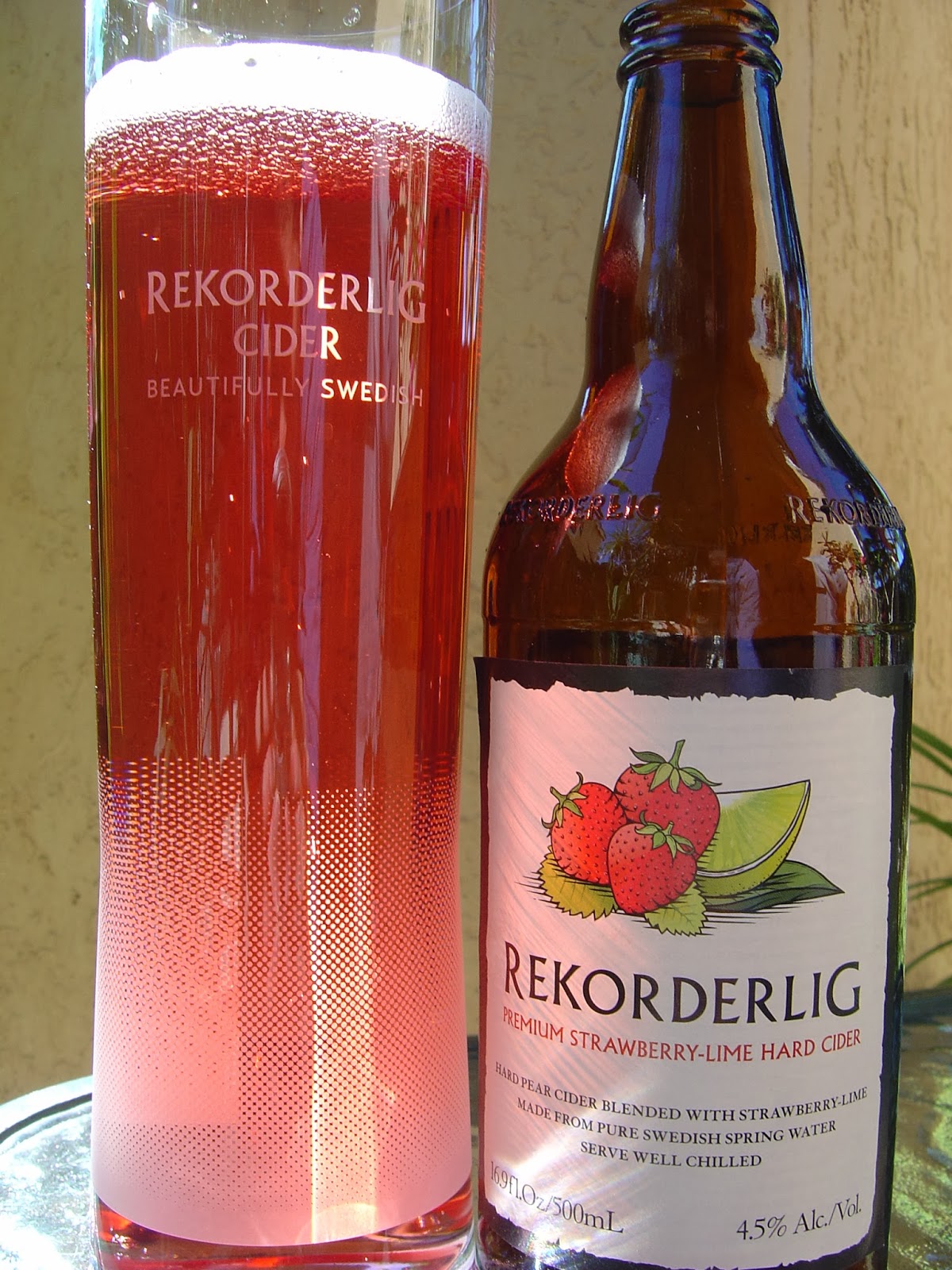 Daily Beer Review Rekorderlig Premium StrawberryLime Hard Cider
