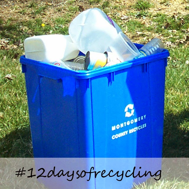 Talkin' Trash Recycle broken recycling bins 12daysofrecycling