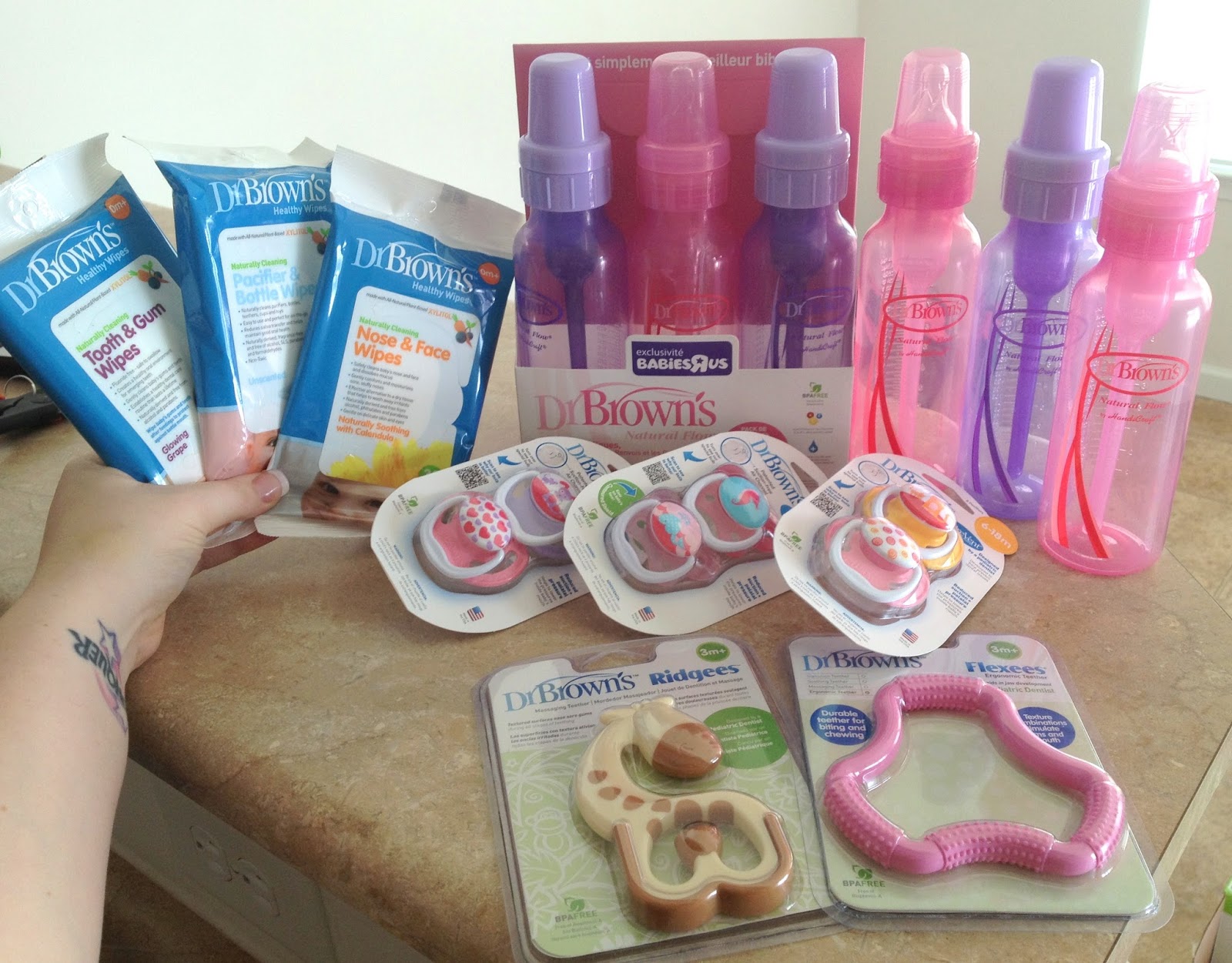 [a review of the] Dr. Brown's Baby Product Line