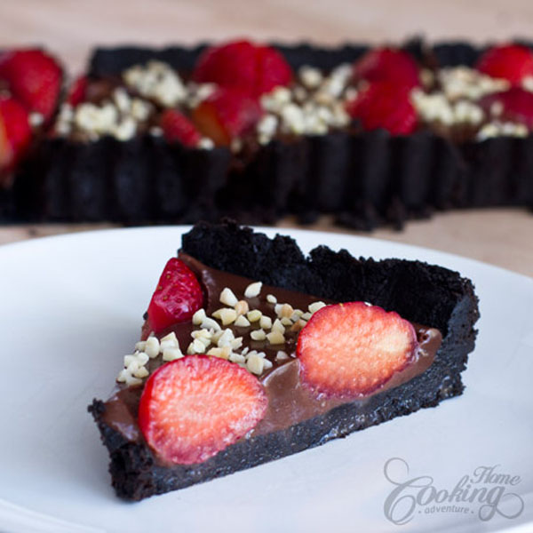 Very Delicious No Bake Strawberry Chocolate Tart https://goo.gl/EgzcTB Very Delicious No Bake Strawberry Chocolate Tart https://goo.gl/EgzcTB