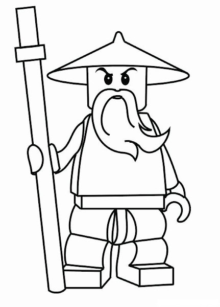 LEGO Ninjago Coloring Pages