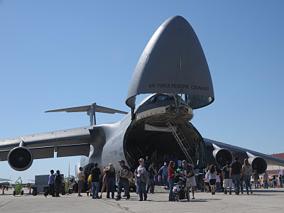 Randolph Air Force Base 2011 Air Show: C-5 Galaxy - Jaw