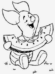 Winnie The Pooh Coloring Pages - Piglet 1