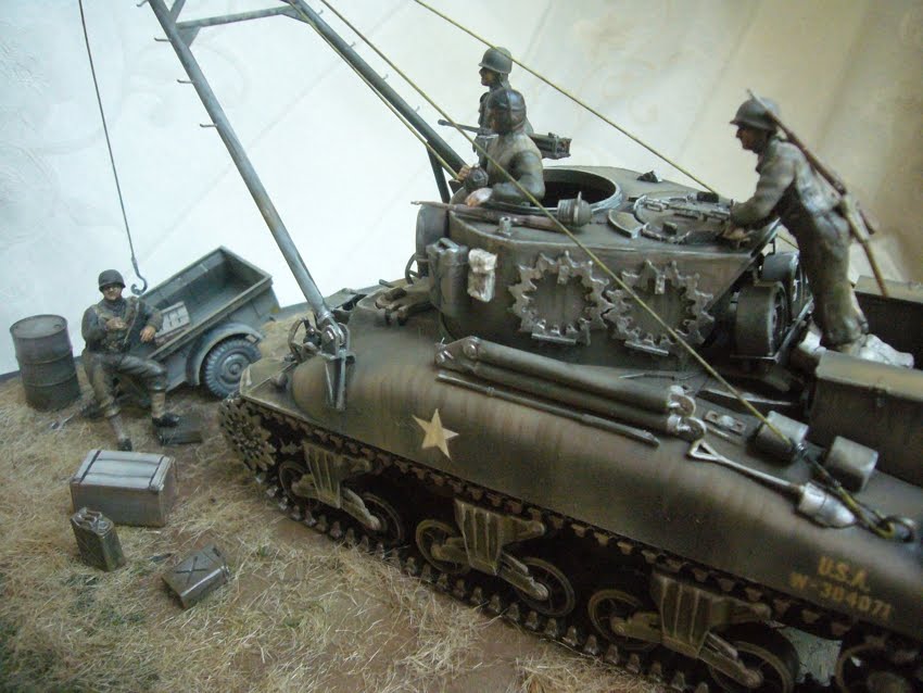 MODELLOURS US. M32 Tank Recovery Vehicle.