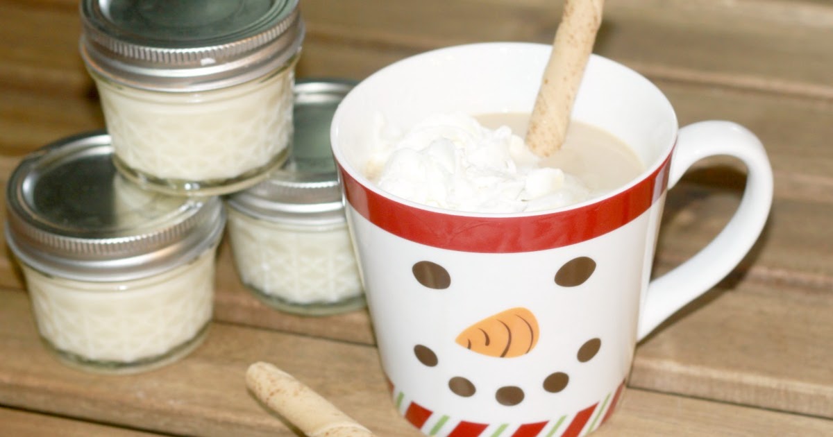 Crazy for Cookies and more: Homemade White Chocolate Mocha
