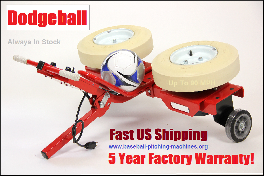 Batting Cages Portable Free Standing Dodgeball Throwing Machine Call*Jim