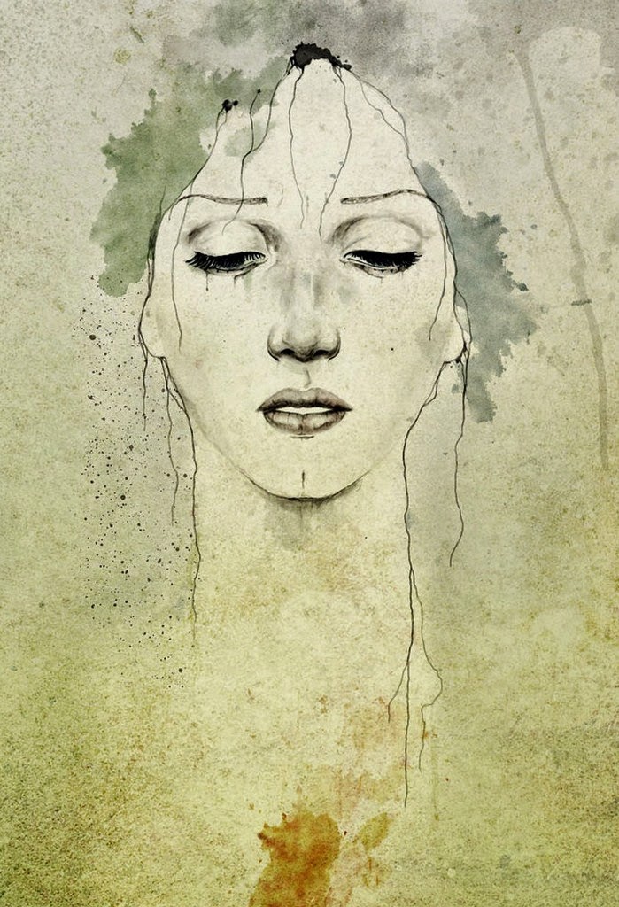 mujeres-dibujos-hechos-a-mano dibujos-reales-de-caras-de-mujeres