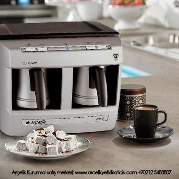 Arçelik K 3190 P Telve,Çiftli Türk Kahve Makinesi