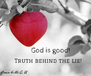 God is good! Truth behind the lie! | Ona C. Eve fell for the lie that what God had for her wasn’t enough. God was holding out on her. Have you fallen for this lie? Let’s venture together to find truth in God’s word. | Grace 4 Me & U