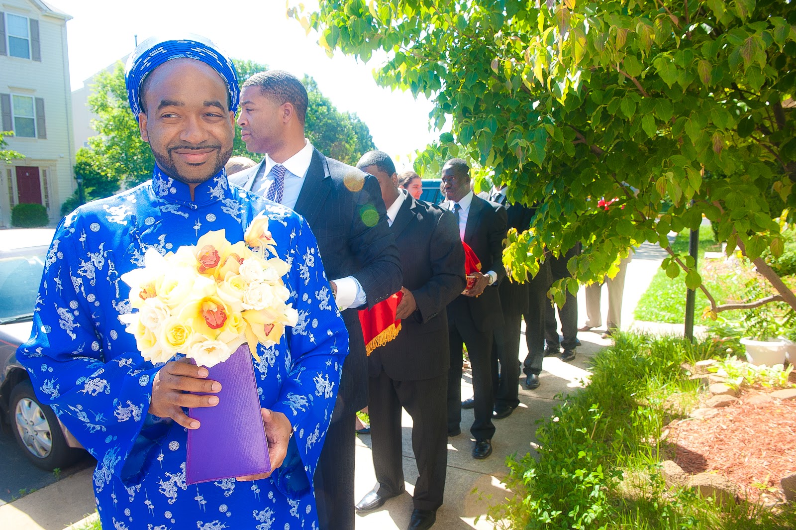 The ceremony consists of a customary gift exchange amongst all parties ...
