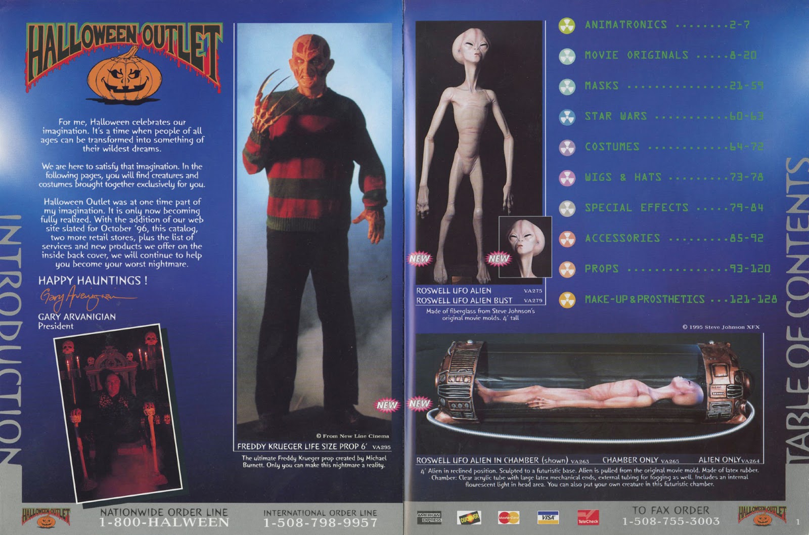 1996 Halloween Outlet Catalog Part 1 Blood Curdling Blog of Monster