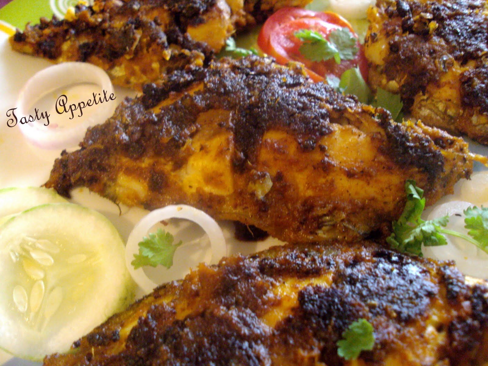 Spicy Fish Fry Indian Style / Vavval Meen Varuval / Butter Fish Fry