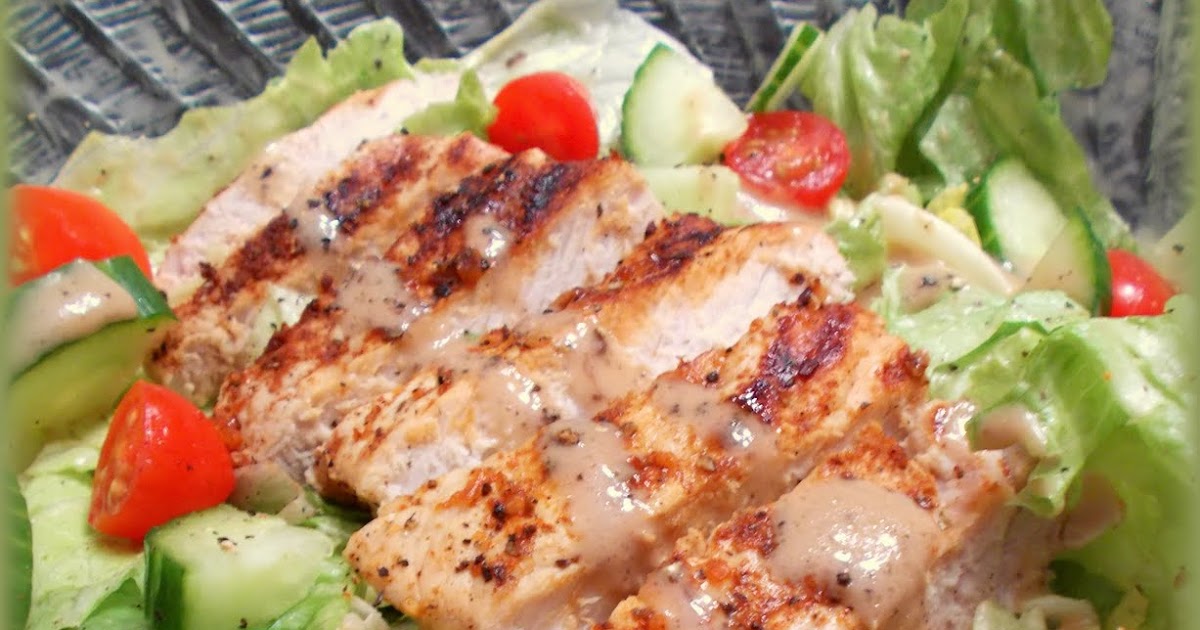 Watching What I Eat Grilled Pork Loin Chop Salad